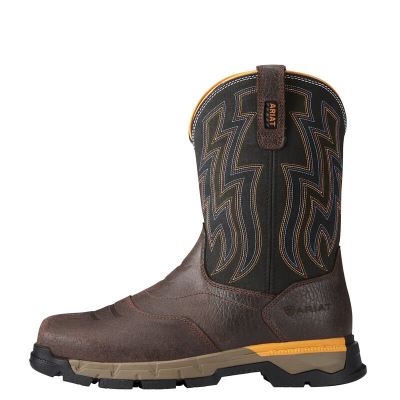 Ariat Rebar Flex Western - Werkschoenen Chocola Bruin Heren - 11003-739